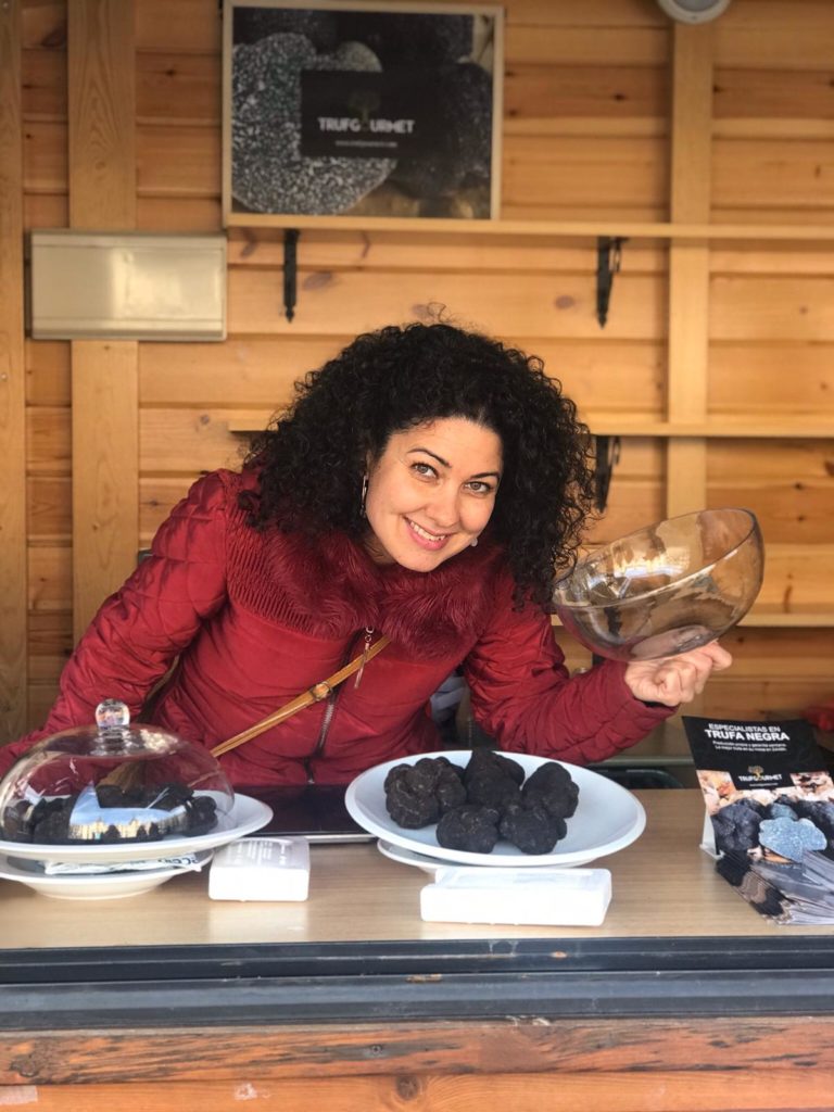 Trufgourmet during its participation in the Trufax Truffle Fair 2020