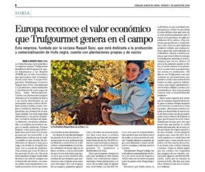 Rapport publié dans El Mundo- Heraldo- Diario de Soria
