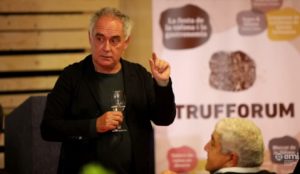El chef español Ferran Adriá como embajador de la tercera edición de Trufforum