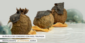 Receta del restaurante La Chistera en la Ruta Dorada de la Trufa