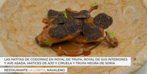 Receta del restaurante La Lobita en la Ruta Dorada de la Trufa