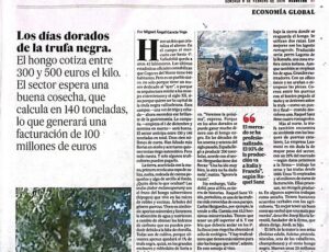 Trufgourmet en El País suplemento Negocios